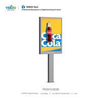Affichage numérique modulaire pour publicité extérieure, écran publicitaire LED étanche pour les besoins de construction extérieure de taille personnalisée