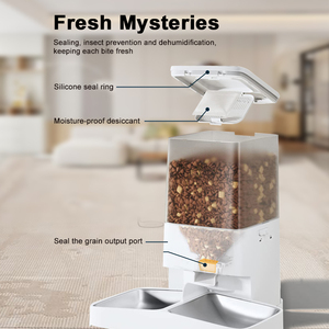 Distributeur automatique de nourriture pour animaux de compagnie CITICITY avec caméra WiFi, application mobile pour contrôler à distance, microchip, pour chiens et chats - Product Image 4