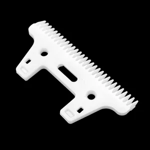 MORUI 2 Holes Hair Clipper Blade Cutter Clipper Ceramic Replacement Blades For All Hair Clipper