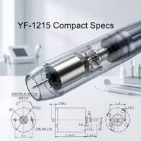 Moteur CC sans noyau YIFENG 1215 1,5V-12V à réponse ultra-rapide, haute efficacité, faible vibration, certifié CE ISO pour la maison intelligente