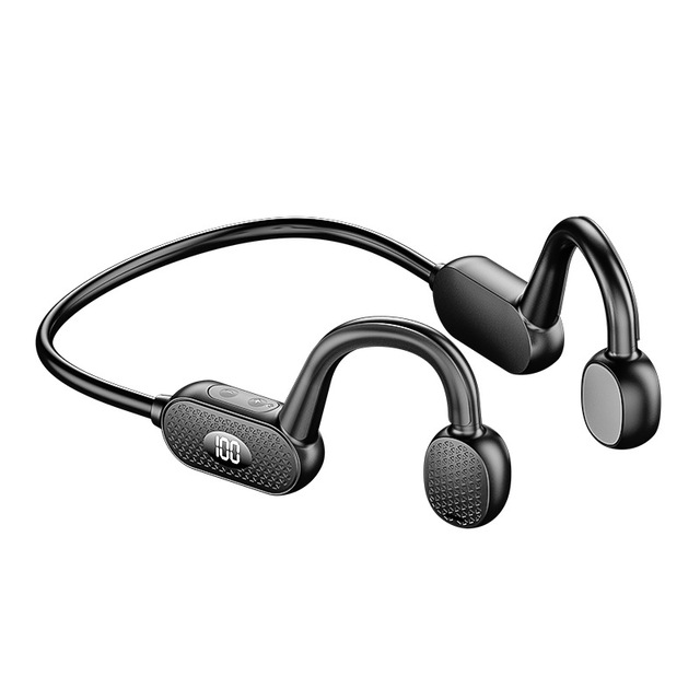 Long Battery Life Bone Conducting Headphones with Mic Ipx8 Bone Conduction Headphone On-ear Headphone