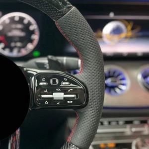 พวงมาลัยคาร์บอนไฟเบอร์สำหรับรถแข่ง  สำหรับเกมส์พีซี  สำหรับรถยนต์เมอร์เซเดส-เบนซ์ E53 - Product Image 1