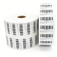 Etiquetas de Envío de Carga con Código de Barras Personalizadas, Impermeables, Autoadhesivas, con Código QR y Datos Variables Anti-falsificación, Impresión de Embalaje