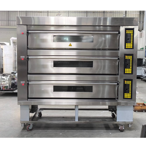 เตาอบเดี่ยวสแตนเลสใหม่เอี่ยม ใช้ไฟฟ้าหรือแก๊ส ควบคุมอัตโนมัติด้วยระบบดิจิตอล พร้อมตั้งเวลาในตัว เหมาะสำหรับโรงแรมและธุรกิจจัดเลี้ยง - Product Image 3