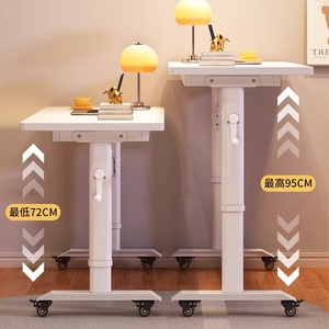 <span class=keywords><strong>Table</strong></span> <span class=keywords><strong>de</strong></span> chevet mobile, bureau réglable à manivelle, bureau paresseux pour <span class=keywords><strong>lit</strong></span> - Product Image 5