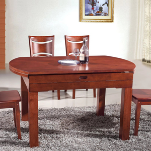 Mộc Mạc sồi T250 + c315 bàn ăn thiết lập hình elip Máy tính để bàn và mở rộng với cột vuông cơ sở nhà phòng đồ nội thất - Product Image 1