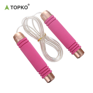 <span class=keywords><strong>Corde</strong></span> à <span class=keywords><strong>sauter</strong></span> portable haut de gamme pour l'extérieur avec poignées en mousse, <span class=keywords><strong>corde</strong></span> à <span class=keywords><strong>sauter</strong></span> simple durable de 3 m - Product Image 1