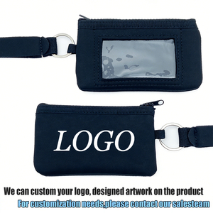 Cartera para Tarjetas, para Hombre y Mujer, OEM, Personalizada, Porta Tarjetas <span class=keywords><strong>de</strong></span> Crédito e Identificación, Monedero <span class=keywords><strong>de</strong></span> Diseño Personalizado para Mujer, Monedero Pequeño para Niños, Monedero con Llavero - Product Image 4