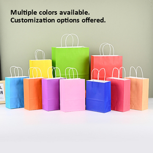 Yuhe Biopak Échantillons gratuits Sacs en <span class=keywords><strong>papier</strong></span> kraft brun personnalisés de taille personnalisée avec poignée en corde plate pour vêtements Cadeau à emporter - Product Image 5