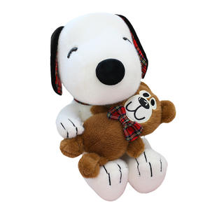 Peluche de Snooppy de 35-55 cm, Ratón Marrón, Oso Blanco Adorable, Perro <span class=keywords><strong>Beagle</strong></span>, Juguete de Peluche, Almohada Suave de Dibujos Animados, Regalo de Cumpleaños - Product Image 5