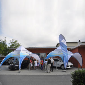 Maxbaldacchino personalizzato <span class=keywords><strong>3M</strong></span> 4.8M <span class=keywords><strong>6M</strong></span> 9M impermeabile fiera fiera arco <span class=keywords><strong>Gazebo</strong></span> cupola ragno tenda per attività all'aperto - Product Image 3