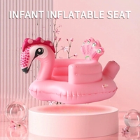 Chaise de sol gonflable moderne pour bébé en forme de paon de dessin animé avec support de bain souple, design pliable, en PVC, pour chambre à coucher