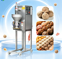 Machine à boulettes de viande commerciale à triple moule entièrement automatique pour boulettes de bœuf