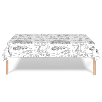 Nouveau Style Graffiti Nappe Ferme Animal Nappe Dessin Table Tissu Table
