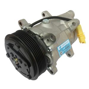 Compresseur de climatisation automobile SD6V12 1437 1460 699358 pour Peugeot 206 307 406 607 806 6453KW 6453LA 9639078280 9659230880 9682930280 - Product Image 2