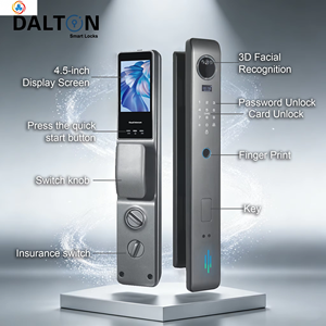 Cerradura Inteligente para Puerta Dalton P60 con Video HD 1080P y Vista Amplia, Wifi con Reconocimiento Facial 3D, Cerradura Electrónica Inteligente - Product Image 5
