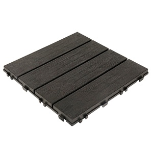 Piastrelle per pavimenti in plastica fai da te per installazione rapida da 12 "piastrelle per pavimenti OEM XF-P001 300*300*22mm - Product Image 1