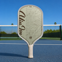 Raquette de pickleball en fibre de verre de 14 mm approuvée par l'USAPA, durable et légère, pour le jeu familial et récréatif
