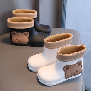 Chaussures de pluie pour enfants antidérapantes garçons et filles lumière mignonne enfant en bas âge chaussures en caoutchouc chaussures d'eau <span class=keywords><strong>maternelle</strong></span> bébé botte de pluie - Product Image 6