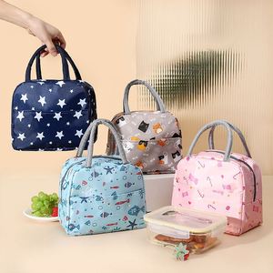 Free Sample Multi-function Waterproof Insulated Cooler <b>Bag</b> with Zipper Food Storage Picnic Thermal <b>Cute</b> <b>Lunch</b> <b>Bag</b> - Product Image 2