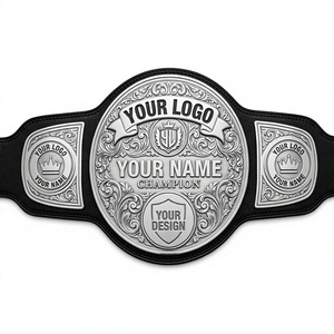 Ceinture de championnat de poids lourd personnalisée de qualité supérieure pour adultes, ceinture de championnat ultime de lutte de poids lourd - Product Image 1