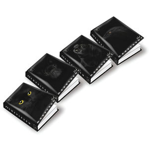 PIGNA - AGENDA 12 MESI MONOCROMATICA NERA 13X18 CM ASSORTITA - Product Image 1