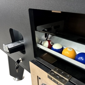 Tavolo da <span class=keywords><strong>Biliardo</strong></span> Commerciale con Piano in Ardesia da 18mm, 7ft 8ft 9ft, a Gettoni, per Sala Giochi - Product Image 6