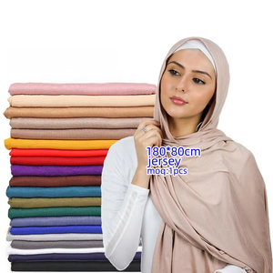 <span class=keywords><strong>Hijab</strong></span> de Jersey de Modal ligero personalizado 2025 para mujeres musulmanas bufanda de uso diario - Product Image 1