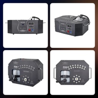 Machine à fumée verticale à LED haute puissance en métal SP RC DMX avec télécommande, 3000 W, avec lumières LED pour les fêtes