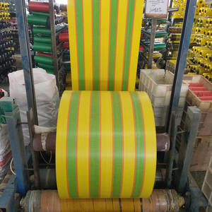 Rollos de Tela de Rafia Tejida de PP al <span class=keywords><strong>por</strong></span> Mayor, Rollo de Tela de Polipropileno para Sacos, Rollo de Tela Tubular de PP Tejida para Sacos de 25kg y 50kg - Product Image 4