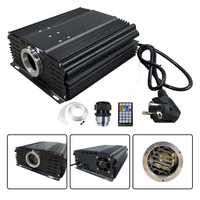 APP Control 45W RGBW Twinkle LED fibre optique lumière moteur source lumineuse projecteur fibre optique