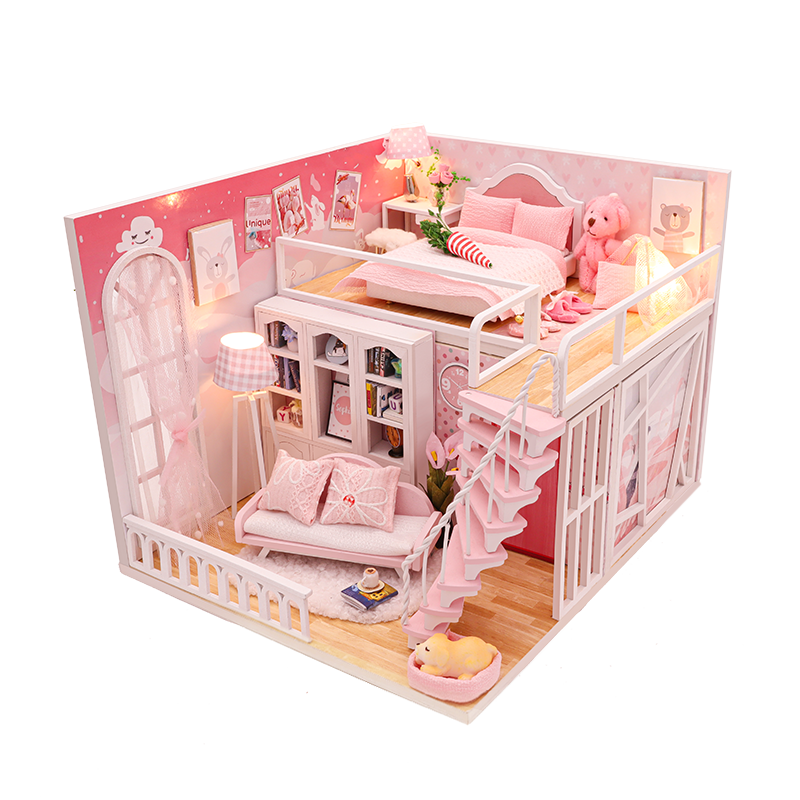 Popular Doll House Wooden Doll House