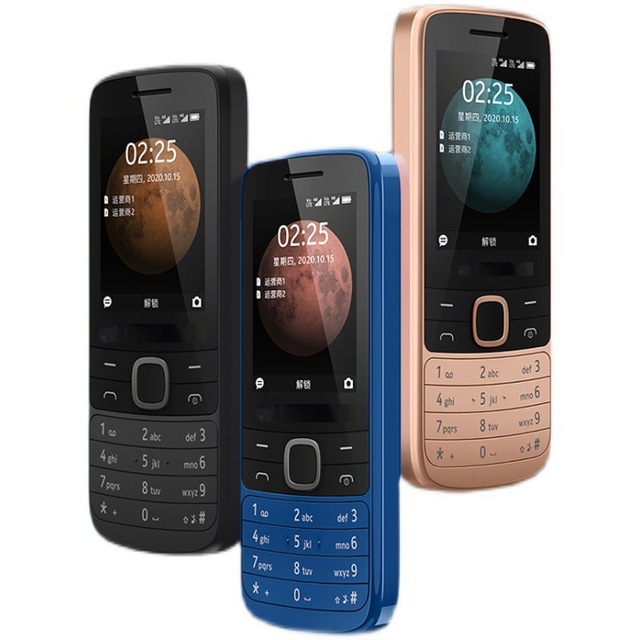 Factory Wholesale 225 GSM 4G Non-smart Dual SIM Card bar Keypad Feature Phone