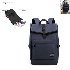 High Quality Pu FilmSoftback Laptop Backpack Waterproof Anti-Theft Unisex Business <b>Travel</b> <b>Bag</b> Stylish <b>Compartment</b> Leisure Sports - Product Image 1