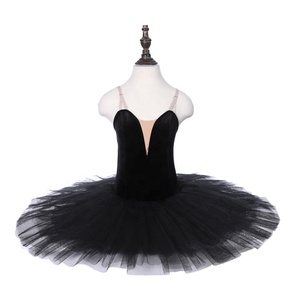 Tutù da Balletto <span class=keywords><strong>per</strong></span> Bambine 'Quattro Piccoli Cigni', Abito da Competizione Flora Court, Tutù Nero Economico - Product Image 1