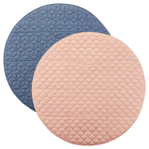 Tapis de jeu en coton biologique matelassé pour <span class=keywords><strong>bébé</strong></span>, couverture rampante, pour soins de <span class=keywords><strong>bébé</strong></span>, tapis de jeu en coton écologique, <span class=keywords><strong>sieste</strong></span> matelassée en diamant - Product Image 1