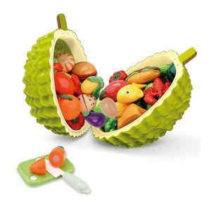 Juego de Comida de Juguete para Niños, Juego de Cocina de Simulación, Frutas y Verduras para Cortar, Juguete de Cocina, Juego de Roles, Juguetes Educativos de Plástico - Product Image 3