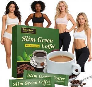 Winstown Slim Green Coffee: Prodotti Naturali a Base di Erbe, Etichetta Privata, <span class=keywords><strong>Caffè</strong></span> Istantaneo Dimagrante con Ganoderma - Product Image 4