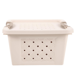 Cesta de Almacenamiento Doméstica de Plástico PP, Ecológica y Multifuncional, a la Moda - Product Image 1