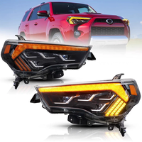 Phare LED pour Toyota 4RUNNER 2010-2023, ensemble de phares LED, feux de jour, clignotants, lampe LED, pièces de voiture
