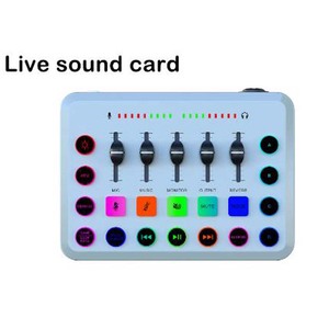 Kit d'équipement de carte son Diffusion vocale en direct avec interface audio de carte son pour l'enregistrement de karaoké filaire par ordinateur - Product Image 4