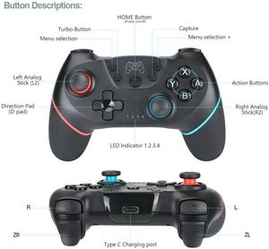 Joystick Computer TV Video Game Controller Wukong Game Controller Game <b>Remote</b> <b>Control</b> - Product Image 4