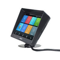 Moniteurs tactiles de 9 à 10 pouces avec enregistrement DVR, wifi 4G, Navigation GPS FM, pour camion, remorque, boîte, camion, Bus, RV