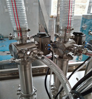 KEFAI Machine automatique de remplissage et de bouchage de bouteilles d'alcool et de spiritueux Ligne de remplissage de bouteilles de vin en verre à 6 têtes