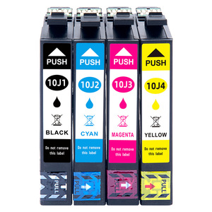 Cartuchos de tinta Epson 10J, negro, cian, magenta, amarillo, compatibles con impresoras WF2930 XP2200 - Product Image 1