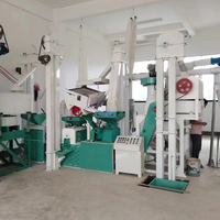 Nouvelle conception de moulin à riz combiné commercial avec rouleau en caoutchouc pour décortiqueuse de riz, moulin à riz automatique, vente directe usine