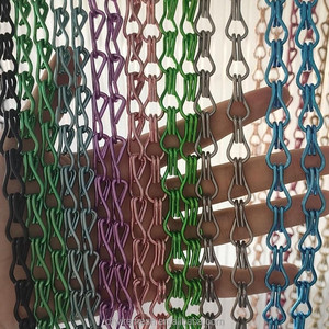 Cortina de Malla Metálica de Aluminio Color Dorado, Malla Decorativa de Alambre de Acero para Diseño de Interiores de Alta Gama - Product Image 3