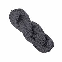 Crochet de fil creux en soie glacée fil enveloppé poupée/chapeau crochet chaussures chapeau écharpe fil de soie brillant tricoté à la main bricolage laine