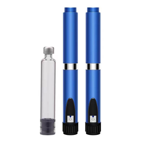 Cartuchos de Vidrio Estériles Transparentes <span class=keywords><strong>JLV</strong></span> de 3 ml con Tapa de Aluminio y Tapón de Goma, Envase Vacío Resistente al Agua para el Cuidado de la Piel - Product Image 6
