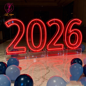 Lettres et chiffres géants lumineux LED RGB personnalisés de 3 et 4 pieds pour demande en mariage, anniversaire, fête, événement de remise de diplôme, <span class=keywords><strong>location</strong></span> - Product Image 3